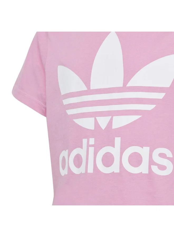 Adidas TREFOIL TEE Pink Originals Kids T-SHIRTS