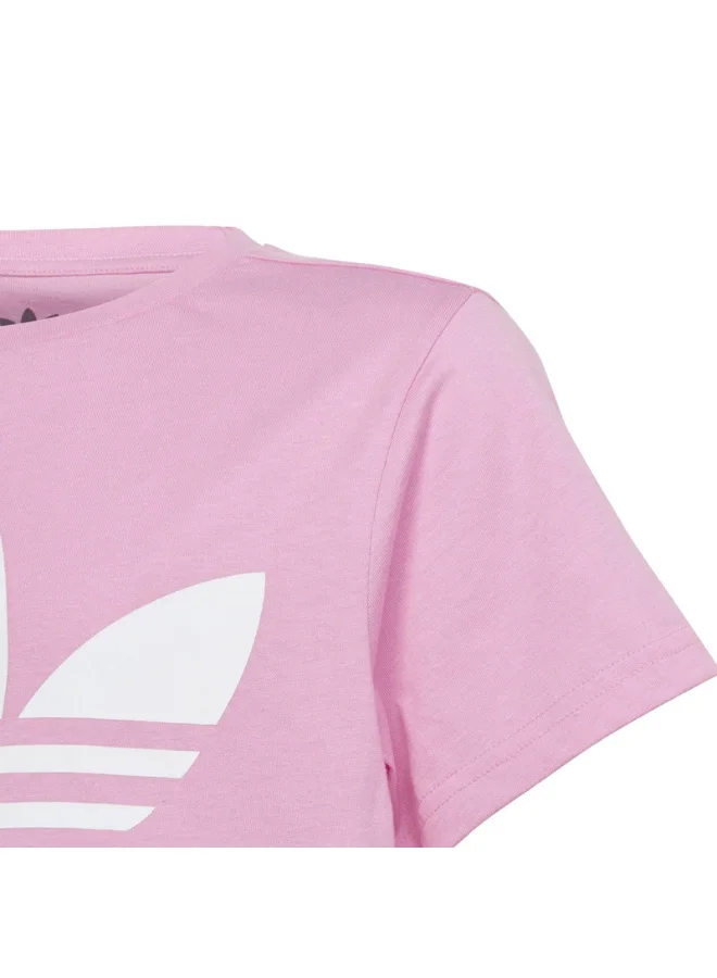 Adidas TREFOIL TEE Pink Originals Kids T-SHIRTS