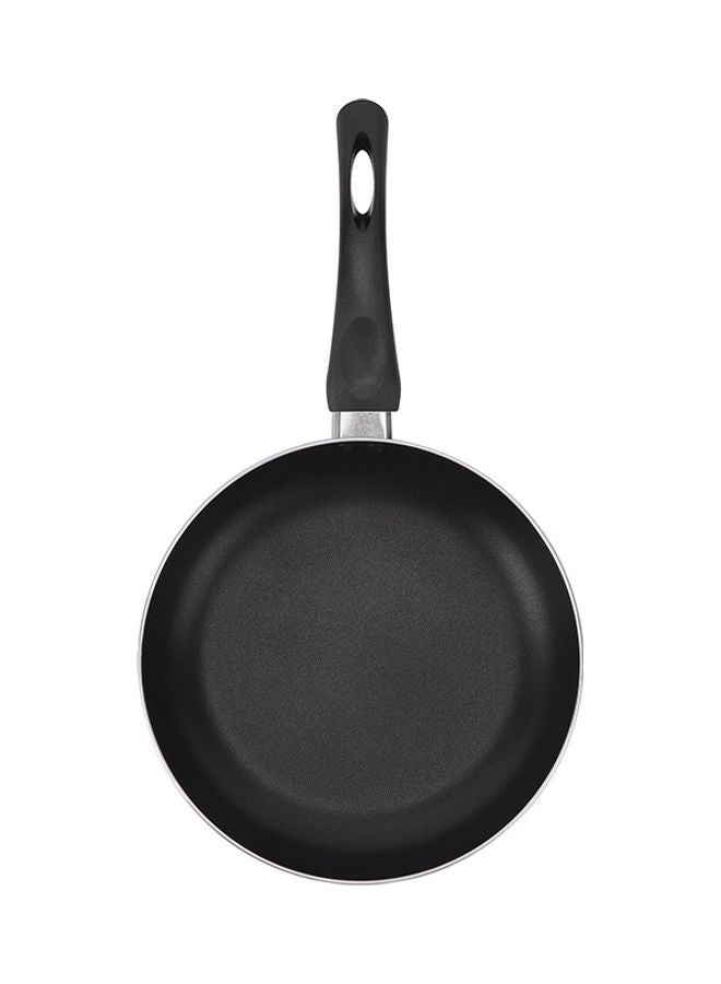 Royalford Strong Aluminum Body With Non-Stick Coating And Bakelite Handle| Compatible With Hot Plate Halogen Ceramic And Gas Stovetops| Perfect For Frying Sauting Tempering| Black Black 26 cmcm - Image 1