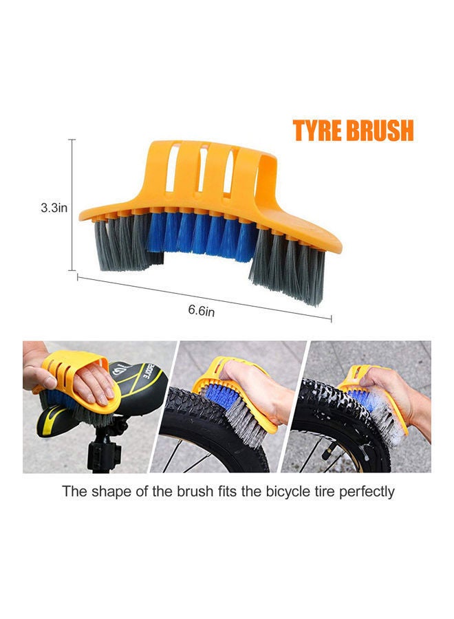 نيبمينينت طقم فرش تنظيف للدراجة مكون من 8 قطع - Image 3