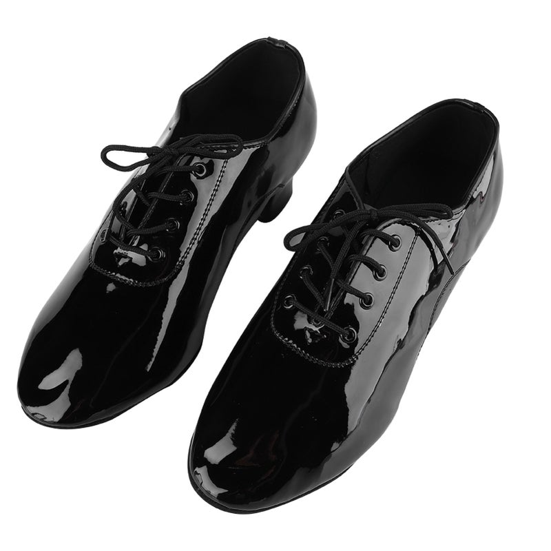 Soft Comfortable Latin Shoes Fashion Dance Shoe for Men PU Leather 42 - Image 2