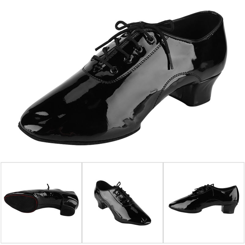 Soft Comfortable Latin Shoes Fashion Dance Shoe for Men PU Leather 42 - Image 5