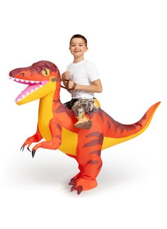 Kids Inflatable Dinosaur Costume, Riding A Velociraptor Costume, Ride-On Raptor T-Rex Blow Up Halloween Costumes For Dress Up Parties - pzsku/Z8A39718D74A4257F9EEAZ/45/_/1732775804/3f30625d-196e-46d3-8cfb-999b6fbf7422