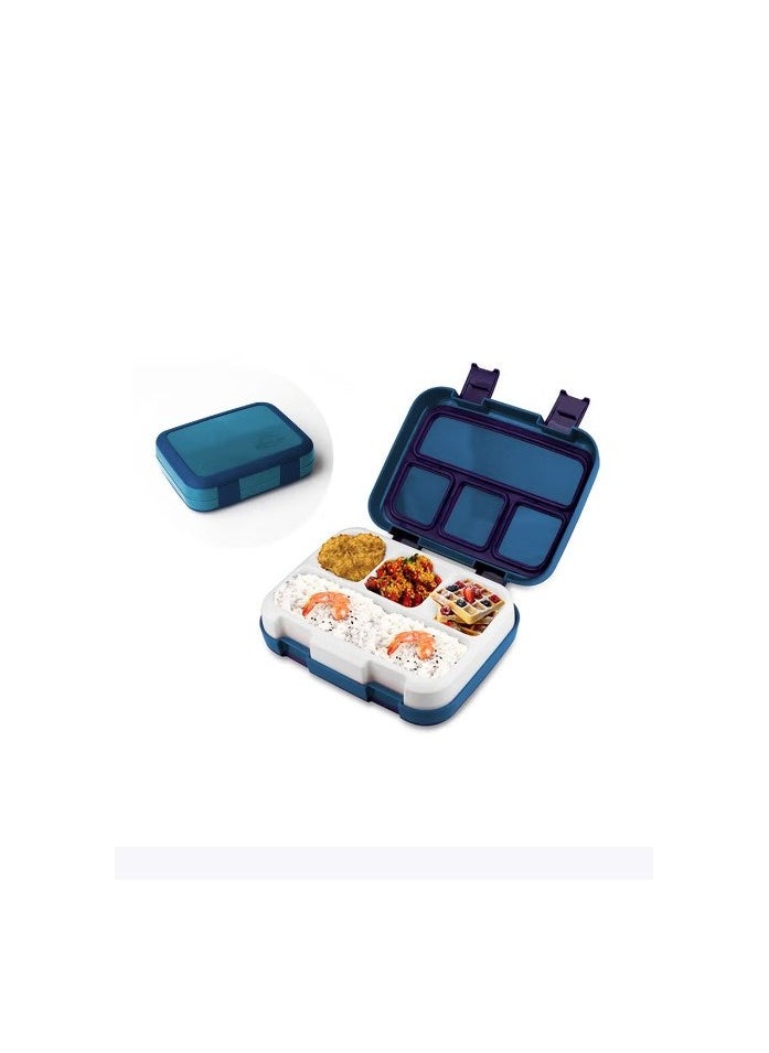 Generic Fashion 1200ml Portable EcoFriendly Lunch Box Waterproof Microwave Bento Box Food container with 4 compartments  - Image 1
