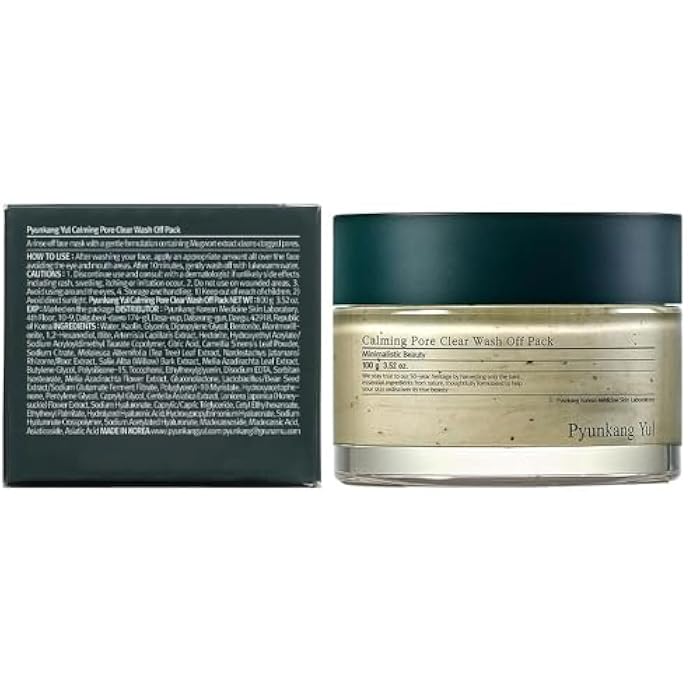 Pyunkang Yul Calming Pore Clear Wash Off Mask 100 ml - Image 2