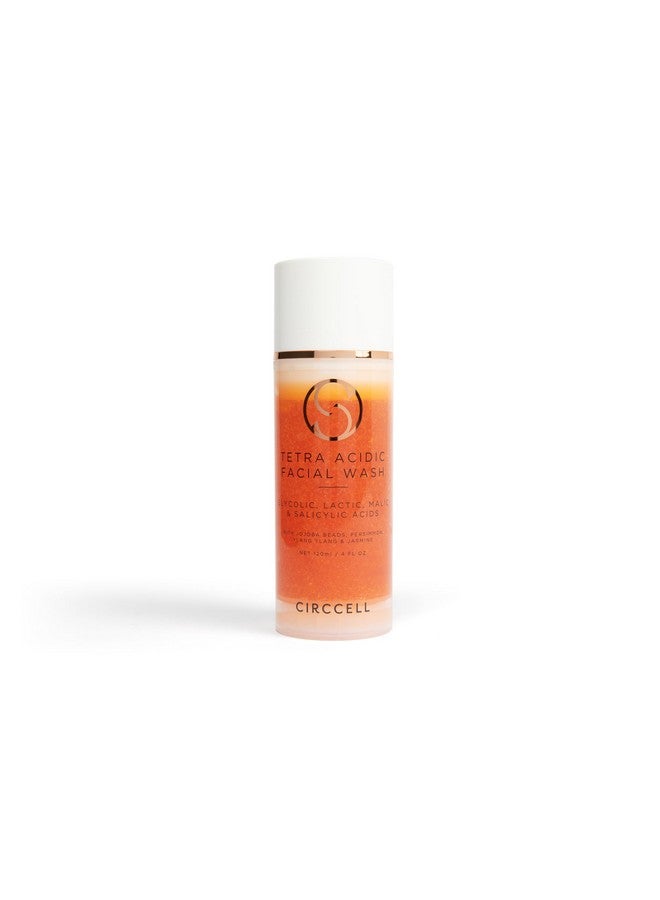 CIRCCELL Tetra Acidic Facial Cleanser Perfect Your Skin With A Blend Of Glycolic Malic Lactic And Salicylic Acids Infused With Nourishing Jojoba Oils - Image 1