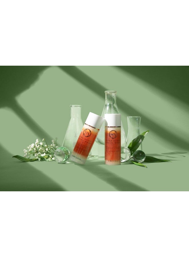 CIRCCELL Tetra Acidic Facial Cleanser Perfect Your Skin With A Blend Of Glycolic Malic Lactic And Salicylic Acids Infused With Nourishing Jojoba Oils - Image 2