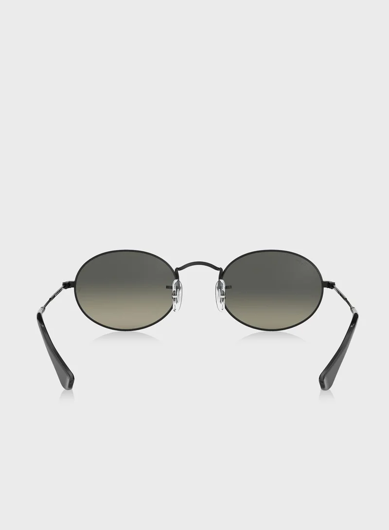 Ray-Ban 0RB3547N Oval Sunglasses