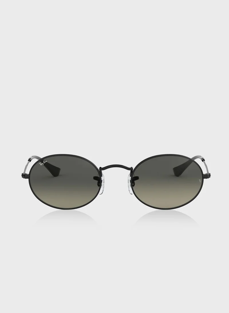Ray-Ban 0RB3547N Oval Sunglasses