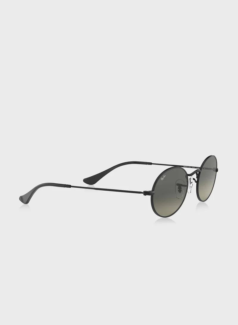 Ray-Ban 0RB3547N Oval Sunglasses