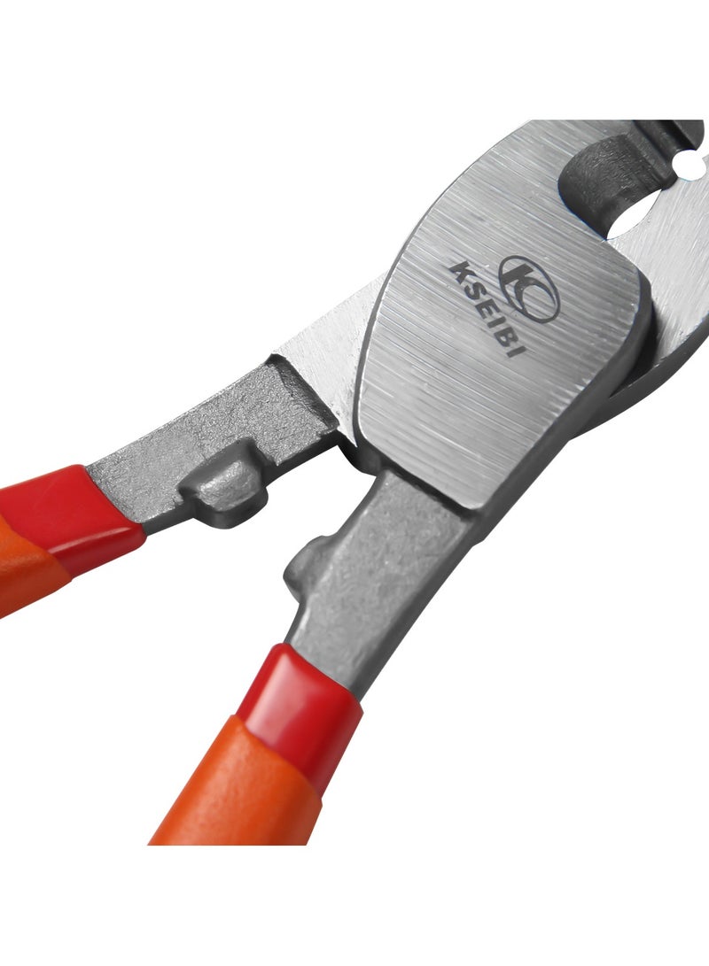 KSEIBI Cable Cutter/PVC, 6" 160MM, Wire Cutter with Non-Slip Handle, High Quality Tool Steel and Heavy Duty for Electrical Work, Automotive Repair, Industrial Applications, Emergency and Rescue Operations.  - Image 2