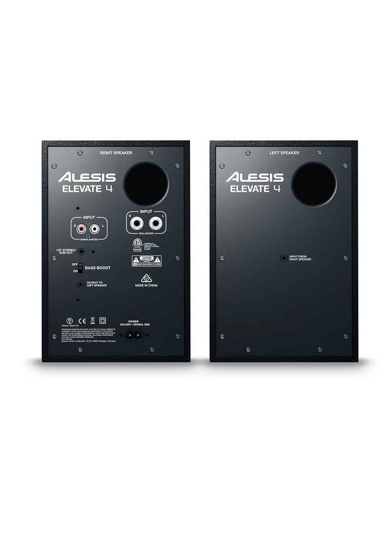 Alesis - Alesis Powered Desktop Studio Speaker PAIR - Image 1