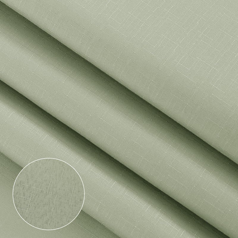 SPWIY Sage Green Shower Curtainï¼ŒPolyester Ombre Shower Curtains for Bathroomï¼ŒGreen and White Gradient Fabric Bath Decor Set, Washableï¼Œ72 x 72 - Image 3