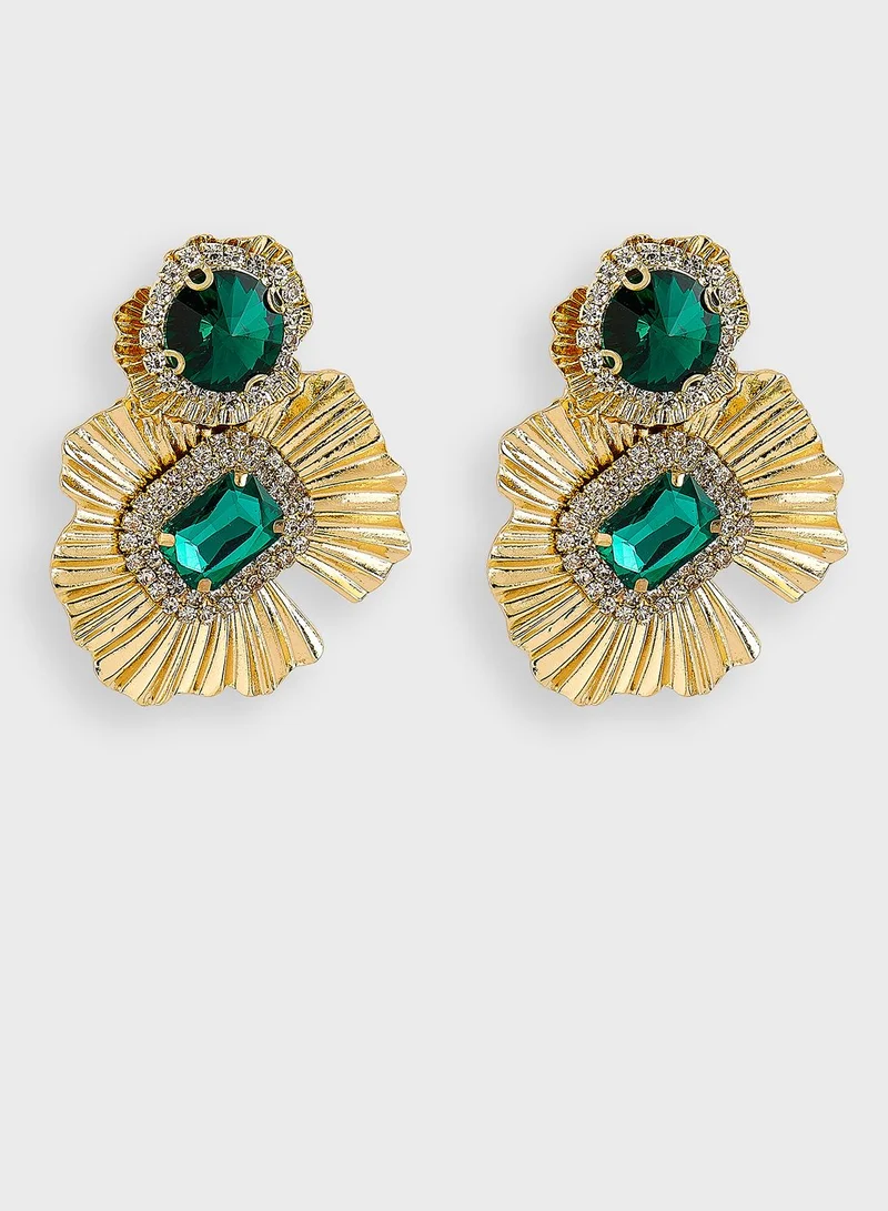 Khizana Jewelled Drop Earrings