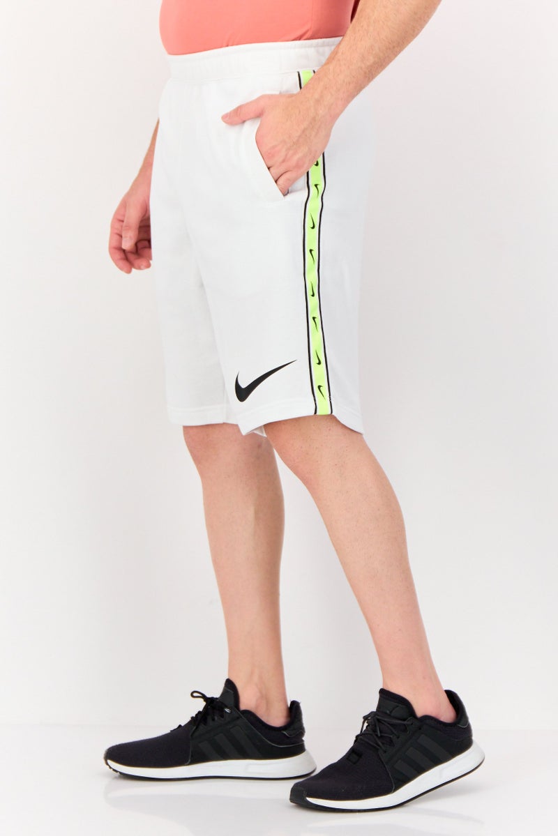Nike Men Standard Fit Training Shorts, White  - Image 4
