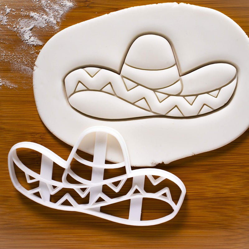 Bakerlogy Sombrero Hat cookie cutter  1 piece - Bakerlogy - Image 1
