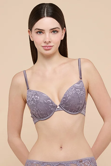 R&B Laced Push-Up Bra