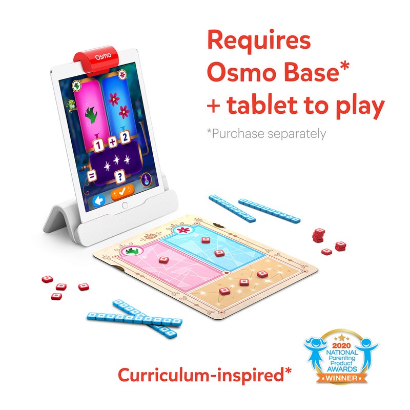 Osmo - Math Wizard and the Magical Workshop for iPad & Fire Tablet - Ages 6-8/Grades 1-2 -Addition & Subtraction-Curriculum-Inspired-STEM Toy Gifts for Kids,Boy & Girl-Ages 6 7 8 (Osmo Base Required) - Image 2