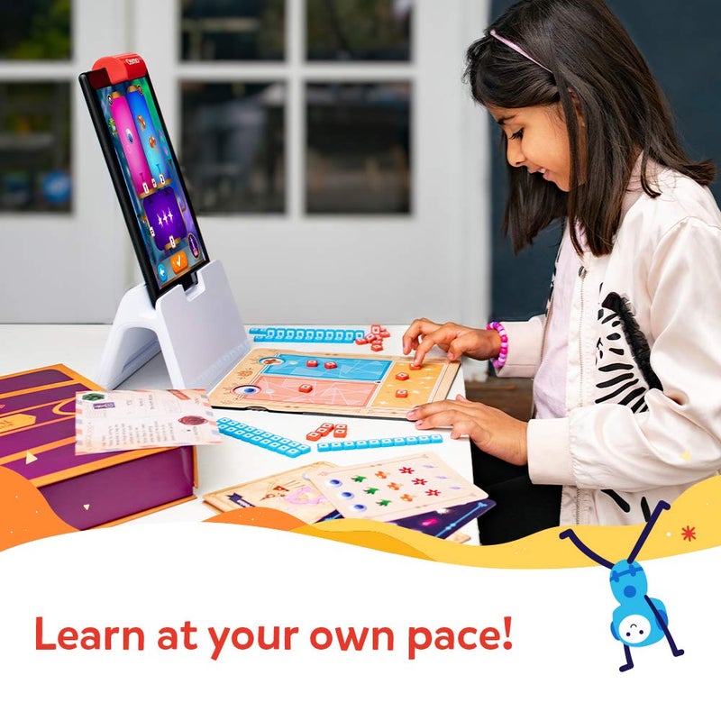 Osmo - Math Wizard and the Magical Workshop for iPad & Fire Tablet - Ages 6-8/Grades 1-2 -Addition & Subtraction-Curriculum-Inspired-STEM Toy Gifts for Kids,Boy & Girl-Ages 6 7 8 (Osmo Base Required) - Image 4