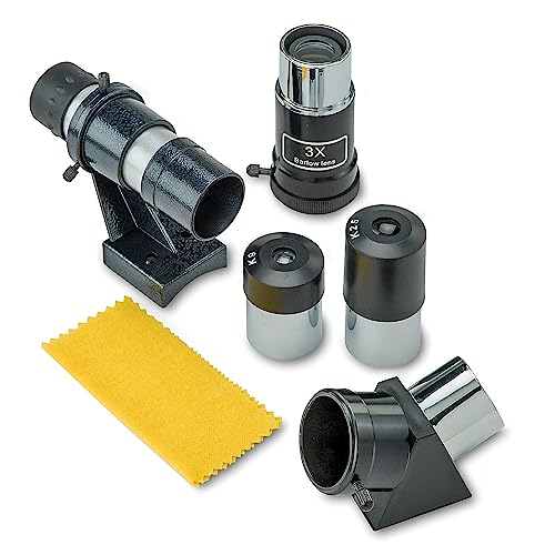 Carson Sky Chaser 70mm Refractor Beginner Telescope with Tabletop Tripod For Kids and Adults with Magnification up to 133.5x for Astronomy and Terrestrial Viewing (SC-450) - Image 3