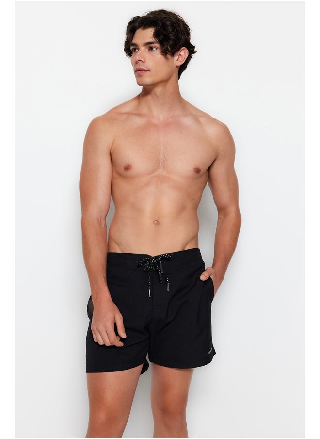 trendyol Black Men's Standard Length Sea Shorts  - Image 2