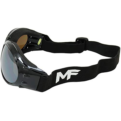 MF Vulcan Goggles (Black Frame/Driving Mirror Lens) - Image 3