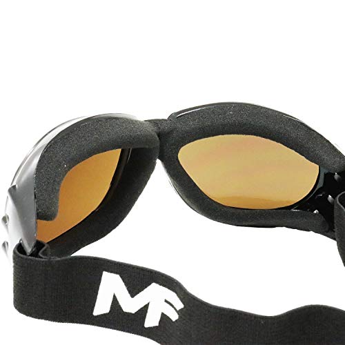 MF Vulcan Goggles (Black Frame/Driving Mirror Lens) - Image 5