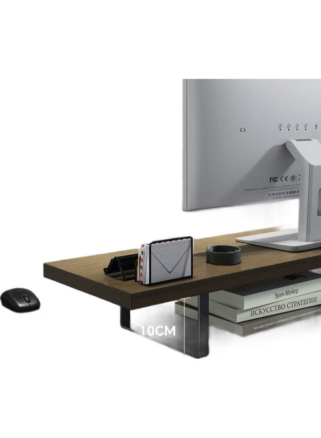 Luckpro Monitor Riser Stand, Computer Monitor Stand, Desktop Storage Rack, Laptop Monitor Riser Base, Keyboard Storage Organizer - Image 2