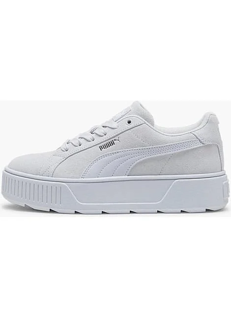 بوما Karmen Women's Silver Sneaker Shoes 38461416