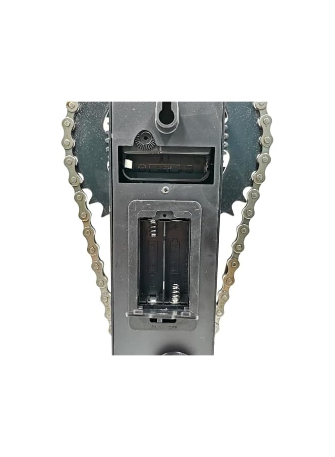 The Bros Vintage Table Clock, Metal Rotating Gear Wall Clock with Moving Gears, Industrial Style Clock for Home & Garden Decoration, Unique Gear Design - Image 3