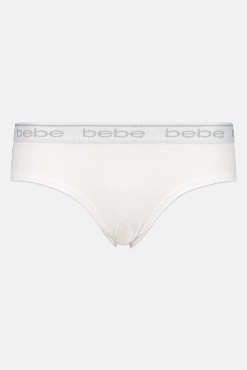 bebe Women 3 Pcs Brand Logo Bikini, Multicolor - Image 2