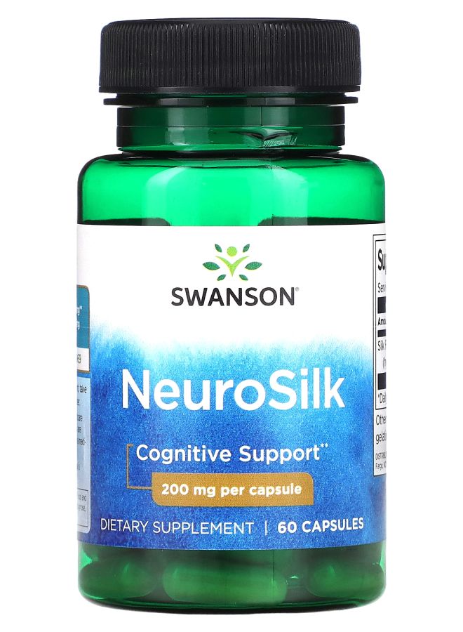 SWANSON NeuroSilk 200 mg 60 Capsules