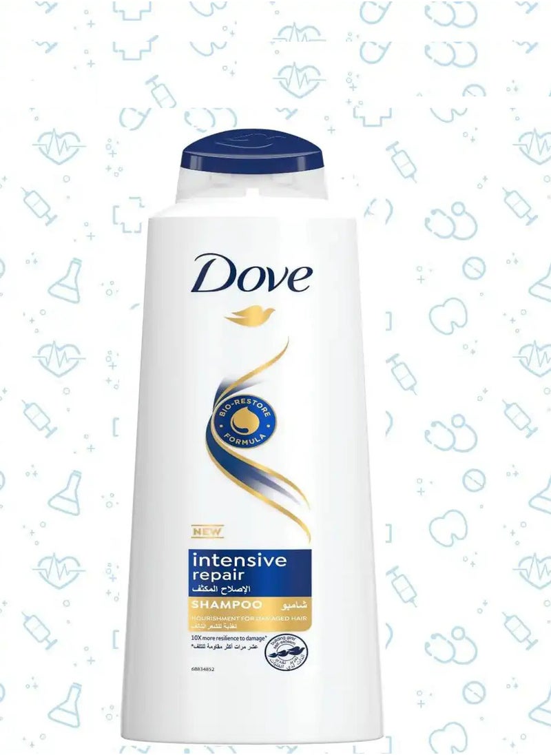 Dove Dove Intensive Repair Shampoo 600 ML  - Image 3