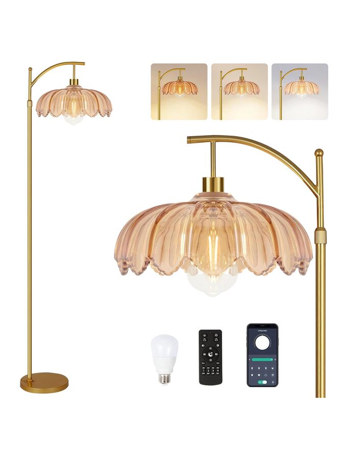 LAMAY Arc Floor Lamp for Living Room - Image 1