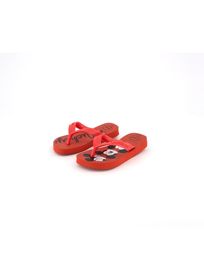 havaianas Toddler Unisex Disney Flip Flops, Ruby Red  - Image 1