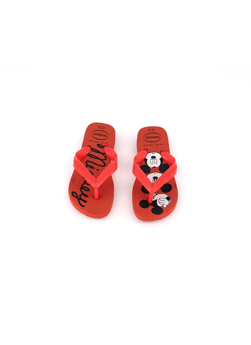 havaianas Toddler Unisex Disney Flip Flops, Ruby Red  - Image 4