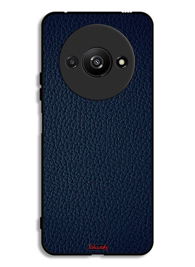 Tolwak غطاء حماية من الجلد لهاتف Xiaomi Redmi A3 4G - Image 1