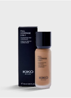 KIKO MILANO Full Coverage 2-In-1 Foundation & Concealer 60  - Image 3