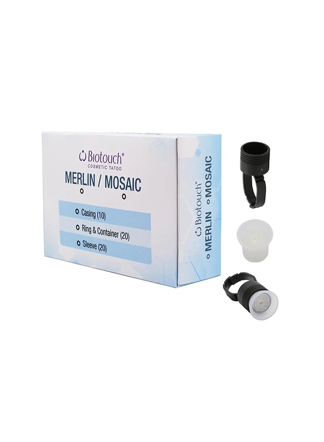Biotouch Merlin Mosaic 1 Ring 1 Container 20 Sets Per Bag