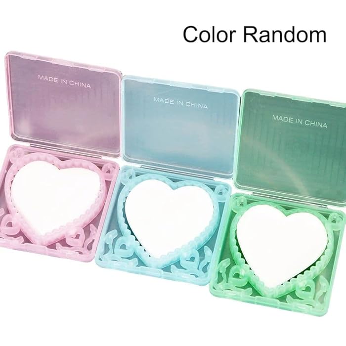 Heart Shape Portable Soap Sheets - Sterilization - 20 Sheets - Colors Random (6) - Image 4
