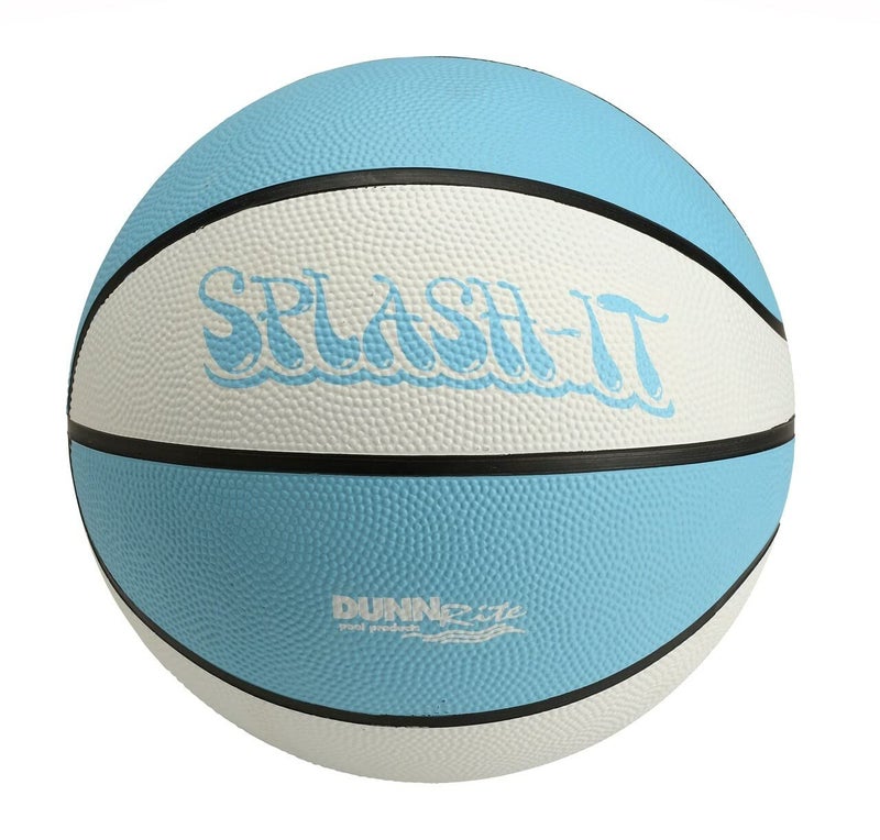 DUNNRITE Products 9" Diameter Regulation Aqua B110 Pool and Lake Water Basketball, Waterproof - Image 1