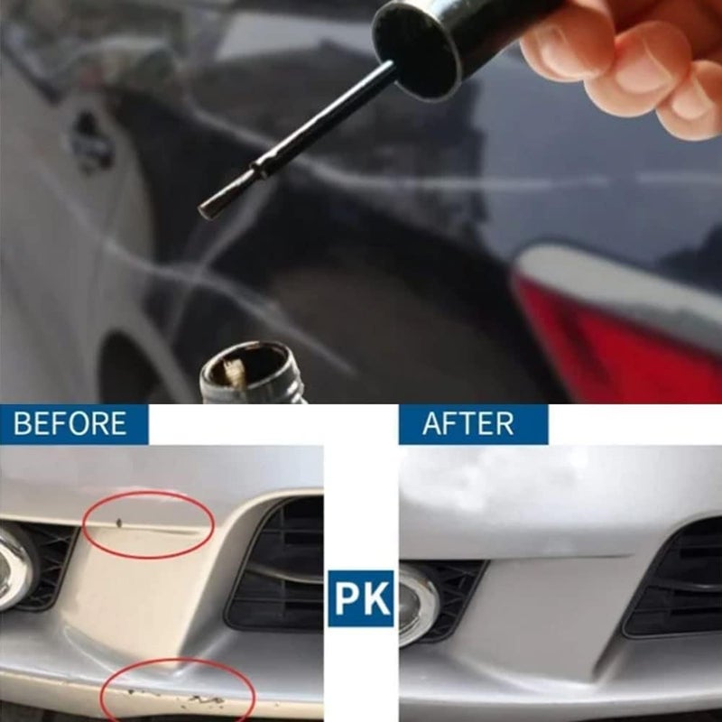 INOBECK Touch Up Paint Pen For Cars, Car Scratch Repair Pen, Car Accessories Car Touch Up Fill Paint Pen, Car Remover Scratch Paint Pen, Automotive Touch Up Paint For Erase Car Scratches (Silver) - Image 2