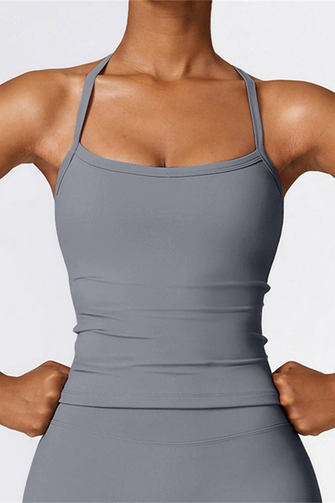 عام المرأة الرياضة الصدرية رفع الصالة الرياضية الملابس الداخلية مع وسادة الصدر اليوغا حمالات الصدر - Image 1