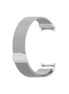 Classic Comfort Milanese Loop Strap Magnetic Watch Band For Samsung Galaxy Watch 4 40/44/42/46MM-Silver
