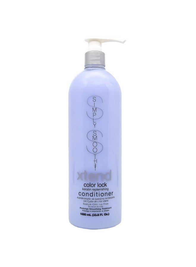 SIMPLY SMOOTH Xtend Keratin Replenishing Color Lock Conditioner Slows Color Fade & Prolongs Hair Color Service Gently Clean & Protect Your Hair Color Sodium Chloride Free 33.8 Fl Oz - Image 2