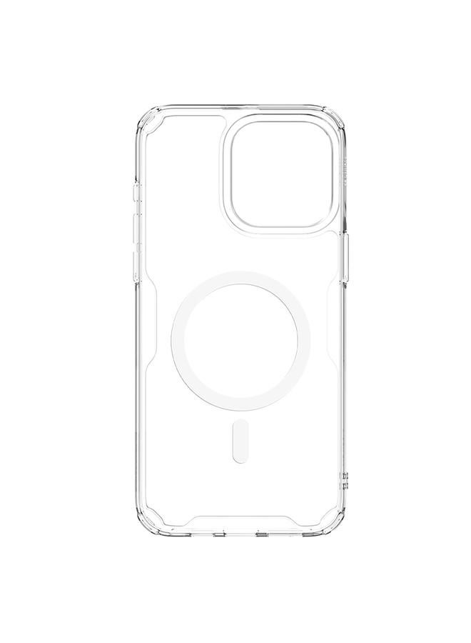 Nillkin Case For iPhone 15 Pro Max Ultra Clear Magsafe PC + TPU Phone Case - Image 3