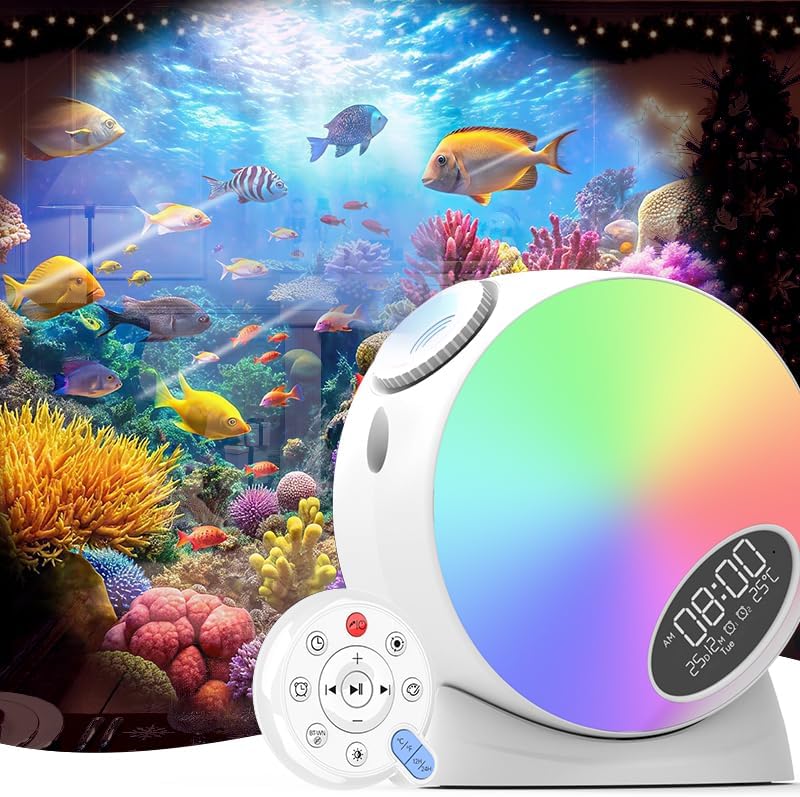 NALACAL Galaxy Star Projector with 13 Replaceable 4K HD Discs - Planetarium Night Light for Bedroom - Image 1