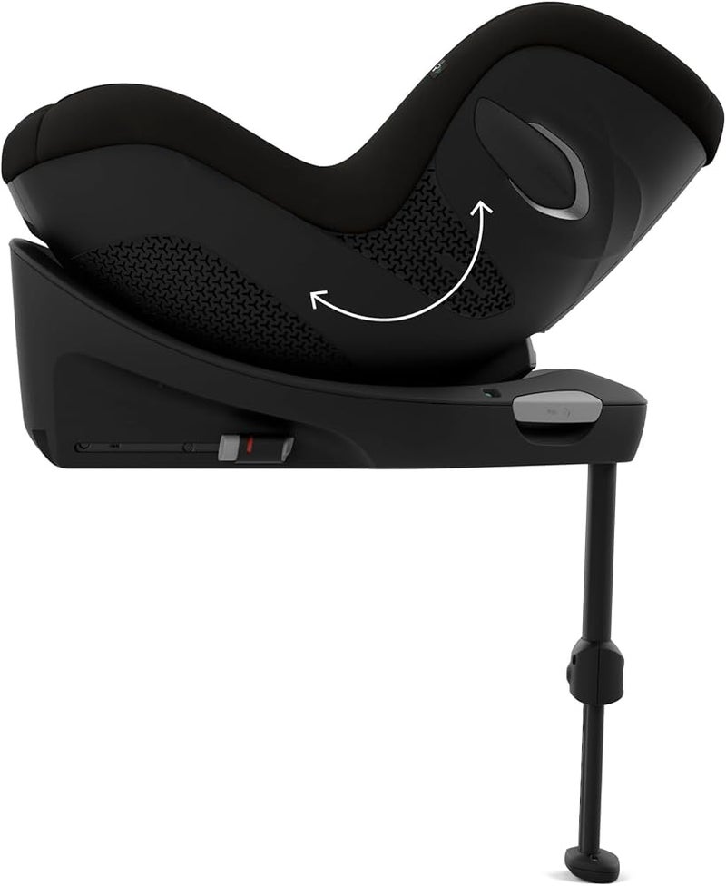 CYBEX Gold Sirona Gi i-Size Toddler Car Seat, Magic Black, 3 Months to 4 Years, 61-105 cm, Max 20 kg - Image 2