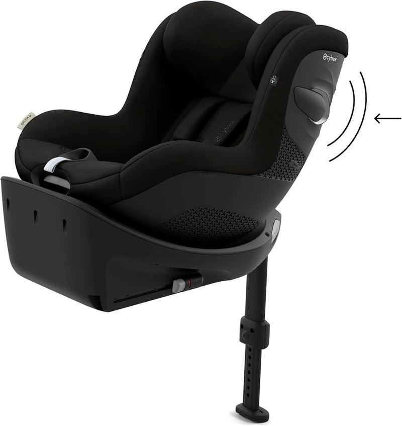 CYBEX Gold Sirona Gi i-Size Toddler Car Seat, Magic Black, 3 Months to 4 Years, 61-105 cm, Max 20 kg - Image 4
