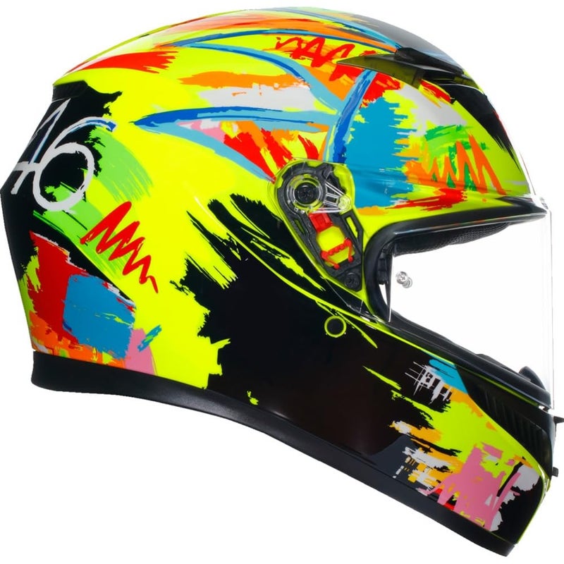 AGV K3 Rossi Winter Test 2019 Street Helmet-M - Image 3